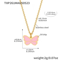 Bijoux fantaisie pour femme en acier inoxydable émaillé, thème bouddhisme et bambou : collier, bracelet, bague clou