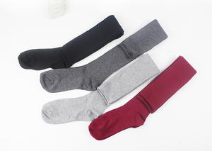 Bas Sexy Filles Dames Femmes Cuisse Haute Sur Le Genou Chaussettes Long Coton Bas Chaud Et Doux Bas Yoga - Product Image 6