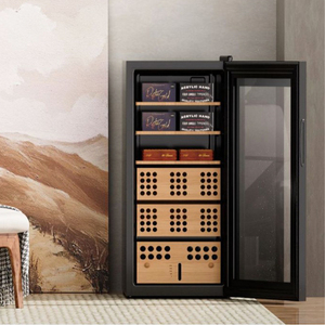 Thiết Kế Mới Lớn Điện Tử Cigar Humidor Tủ Không Đổi Nhiệt Độ Máy Nén Cigar Tủ Cho Độ Ẩm Điều Khiển - Product Image 2