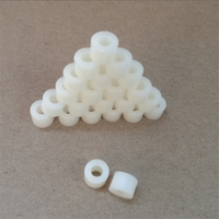 Boulon d'espacement en Nylon ABS noir et blanc, pour vis M3, M4, M5, M6, M8