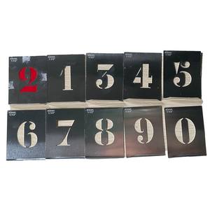 <span class=keywords><strong>Pochoir</strong></span> de lettres, pochoirs métalliques personnalisés pour la peinture, 15 20 25 30 mm, gabarit de découpe de lettres en métal - Product Image 1