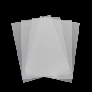 定制尺寸A3 A4 A3 + 30厘米33厘米40厘米42厘米透明dtf纸聚酯薄膜卷，用于数字喷墨热转印