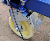 Plataforma Elevadora Eléctrica Portátil Ligera de Aluminio de 6 Metros, Plegable, con Control Remoto, para Pintar, Andamio Elevador