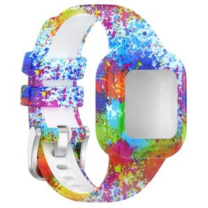Correa de reloj de silicona con hebilla de acero para GarminFit JR3, Garmin <span class=keywords><strong>Vivofit</strong></span> JR 3, fácil de instalar, cómoda, ajustable, para niños - Product Image 3