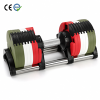 Haltères réglables en acier pour hommes, fitness à domicile, musculation, personnalisables 20 kg, 24 kg, 32 kg, 36 kg