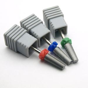 Foret à ongles en carbure <span class=keywords><strong>de</strong></span> tungstène 5 en 1, équipement <span class=keywords><strong>de</strong></span> manucure, cuticule propre, fraise dentaire - Product Image 3