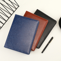 Carpeta de archivos de tamaño A5 Funda de cuero PU Carpeta de cartera A5 con archivo de clip de hebilla magnética