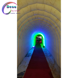 Ngoài Trời Khuyến Mại Dẫn Ánh Sáng Inflatable Thể Thao Đường Hầm - Product Image 4