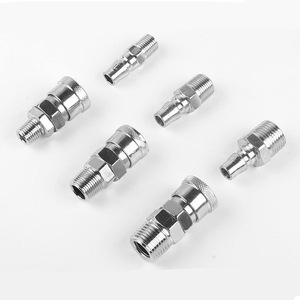Shengao Pneumatic <b>Quick</b> Coupler Sm20 30 40 Pm20 30 40c Threaded Type For Air Hose <b>Connection</b> - Product Image 2