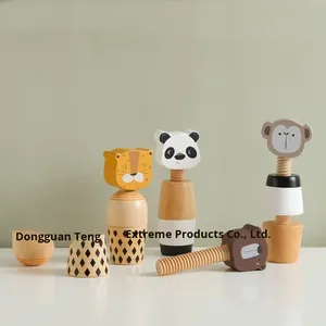 ของเล่นตัวต่อรูปสัตว์การ์ตูนของเล่นสำหรับเด็กเพื่อการศึกษาปฐมวัย - Product Image 4