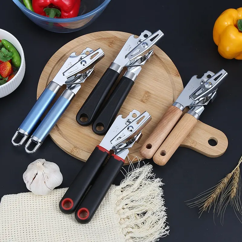 Accessoires de cuisine Offres Spéciales Ouvre-boîte multifonction Couteau à conserve 3 en 1 Gadgets de cuisine