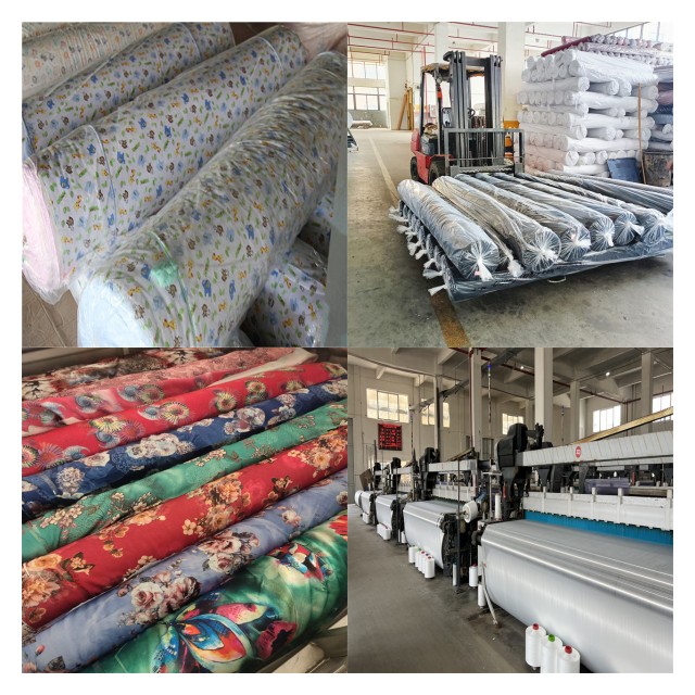 Wholesale 100% Polyester Printed Fabric Textile Material Fabric for Home Textiles