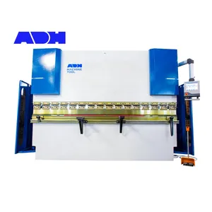 Máquina dobradeira hidráulica ADH Estun E300p Cnc preço Wc67k placa de chapa de aço máquina dobradeira automática de chapa metálica
