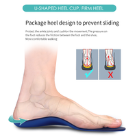 Semelles orthopédiques JOGHN en EVA à stock limité pour fasciite plantaire, inserts amortissants, soutien de la voûte plantaire, semelles orthopédiques