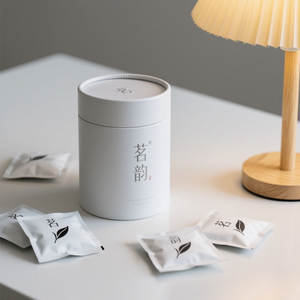 Carton écologique recyclable et personnalisable stockage café thé papier cylindre conteneur boisson emballage de qualité alimentaire - Product Image 1