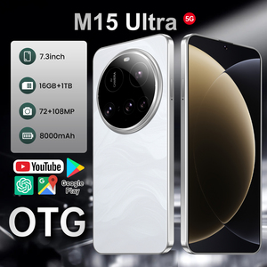 Teléfono Inteligente M15 Ultra 5G Más Vendido, Cámara de 72MP y 108MP, Carga Rápida para Fotografía Instantánea - Product Image 4