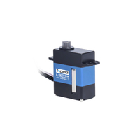 Servomoteur numérique RC sans noyau en boîtier métallique 6V 6kg, engrenage en cuivre et acier, 360 degrés, programmable TTL pour bateau, crawler, robot