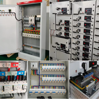 Armoire de distribution basse tension préassemblée Zhixin KGG 2 multi-connexions 380V IP53, panneau de commutation électrique personnalisable