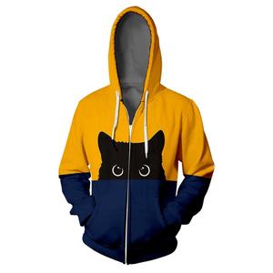 เสื้อฮู้ดมีซิปสำหรับผู้หญิง,เสื้อฮู้ดมีซิปแขนยาวผ้าฟรีซแขนยาวสำหรับผู้หญิงออกแบบได้ตามที่ต้องการ - Product Image 2