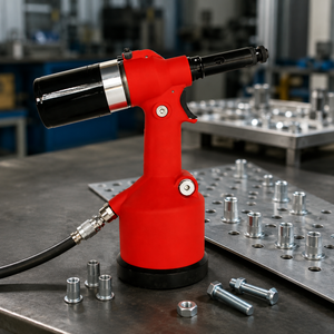<b>Pneumatic</b> Rivet Nut & Stud Gun with Built-in Silencer, Durable & Stable Riveting <b>Tool</b> for Nuts/Bolts, Factory Supply - Product Image 1