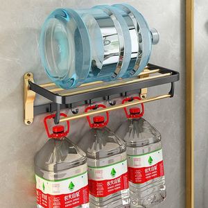 Organisateur de douche pour salle de bain, porte-serviettes épaissi, support mural pour serviettes et papier, porte-serviettes en papier en acier inoxydable - Product Image 4