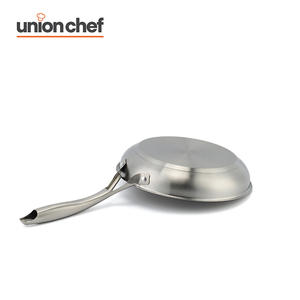 Sartén <span class=keywords><strong>de</strong></span> Acero Inoxidable <span class=keywords><strong>de</strong></span> 3 Capas con Acabado Satinado <span class=keywords><strong>de</strong></span> 8 Pulgadas, 2.0-3.0L, Estilo Americano, <span class=keywords><strong>Precio</strong></span> al por Mayor, UNION <span class=keywords><strong>CHEF</strong></span> - Product Image 4