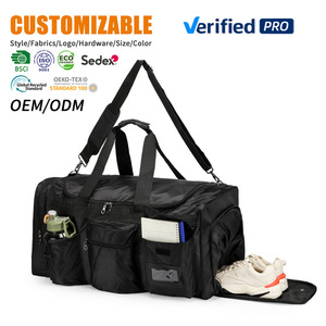 Sac de voyage convertible pour l'extérieur, grande capacité, imperméable, pour le sport, le fitness, sac à dos à main, bagage pour courts séjours et week-ends - Product Image 1