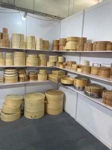 Vaporera de Bambú Natural Eficiente, Utensilios de Cocina, Digestor de Alimentos, Artesanía de Bambú - Product Image 4