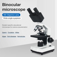 Manufacturer Lab Microscope 1600x Educational Medical Biological Microscope Optical Compound Stereo Microscope for Laboratory