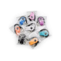 Kit d'entraînement ergonomique léger pour chien avec clicker multicolore et sangle de poignet