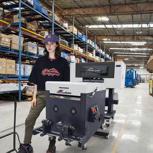 Ropa de camiseta de impresora DTF de 300mm a buen precio chino "para pequeñas empresas - Product Image 1