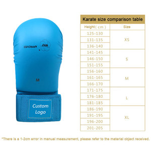 Tidesports KHG-001 Protège-<span class=keywords><strong>mains</strong></span> de karaté sans protège-pouce Logo personnalisable Unisexe pour l'entraînement et la compétition - Product Image 6
