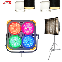 Lumière de photographie continue Saturn (PDL) 600W RGBWW, prend en charge la connexion sans fil 2.4G. Convient pour une utilisation en studio et en extérieur.