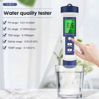 Testeur de qualité de l'eau numérique portable 7 en 1, capteur automatique ORP/TDS/salinité/température, kit de test de la qualité de l'eau, stylo de test TDS