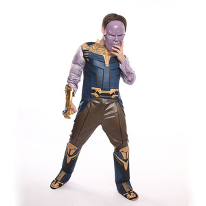 Disfraz de Thanos para Niños, Traje Musculoso de Cosplay, 8-13 Años, Primavera 2022, Conjunto de Poliéster - Product Image 4