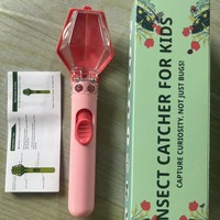 Piège à insectes naturel avec loupe 6X, jouet éducatif STEM, cadeau pour garçons, filles et adultes, vert