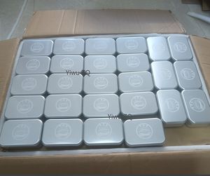 맞춤형 배수층이 있는 금속 비누 포장 상자, 사각형 알루미늄 여행용 비누 틴 케이스 (구멍 포함) - Product Image 6