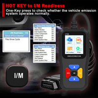 Nuevo escáner de código automático 12V OBDII/EOBD V700 escáner OBD2 herramientas de diagnóstico para todos los coches de protocolo OBD II desde 1996 Analizador de motor
