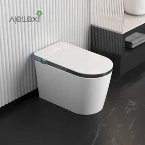 Apolloxy dekor toptan otomatik yıkayıcı tuvalet ısıtmalı koltuk tuvalet akıllı tuvalet akıllı