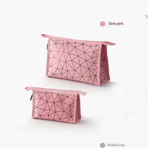 Bolsa de Almacenamiento de Cosméticos de Cuero PU de Alta Calidad con Logotipo Personalizado, Bolsa de Maquillaje de Viaje Impermeable de Lujo para Mujer - Product Image 5