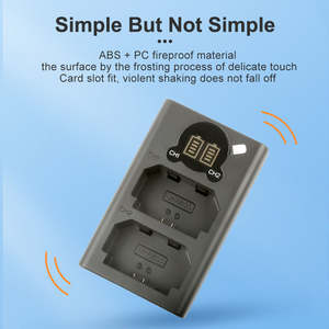 <span class=keywords><strong>Chargeur</strong></span> double rapide pour batterie <span class=keywords><strong>NP</strong></span> <span class=keywords><strong>FZ100</strong></span> à 2 canaux avec écran LCD intelligent pour appareil photo numérique <span class=keywords><strong>Sony</strong></span> A9 A7R III A7 III - Product Image 6