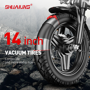 SHUAILING S6ミニ折りたたみ式14インチ電動自転車400W 48V電動シティバイク - Product Image 6