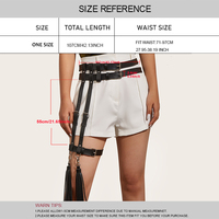 Ceinture de jarretelles en cuir Pu, harnais de jambes, porte-jarretelles, ceinture épée, tenue de Bondage du corps fait à la main, bretelles Sexy, liens, BDSM, pour hommes et femmes
