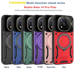 Funda Protectora Magnética Lichicase con Cubierta de Lente de Ventana Grande para Redmi A7 Pro Poco <span class=keywords><strong>M8</strong></span> Pro - Product Image 1