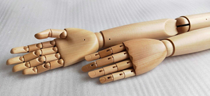 Maniquí articulado móvil Flexible, figura <span class=keywords><strong>de</strong></span> brazo <span class=keywords><strong>de</strong></span> marioneta <span class=keywords><strong>de</strong></span> madera, modelo hecho a mano, maniquí <span class=keywords><strong>de</strong></span> brazo <span class=keywords><strong>de</strong></span> madera - Product Image 6