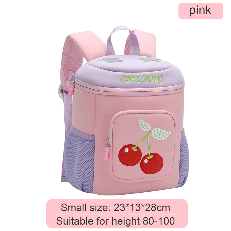 6085 cherry childrens bucket bag pink small