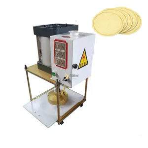 Pneumatic duck cake bread pizza crust making machine dough pizza flatten flat press machine price