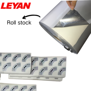 3M 7818 Custom Equipment Knob Identification Sticker Matte Silver Polyester Adhesive Label <b>Machine</b> Control Marking - Product Image 1
