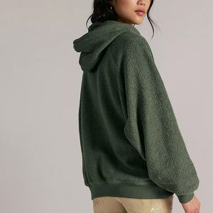 Sweat à capuche surdimensionné en molleton de haute qualité, logo personnalisé, sweat à capuche unisexe, lourd, pour femmes - Product Image 3