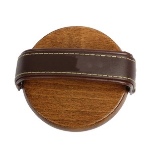 Suministros de cepillo de pelo de caballo Eliminación de flotador Limpieza Cerdas naturales redondas de madera Peines para mascotas Cepillo seco para caballos - Product Image 6